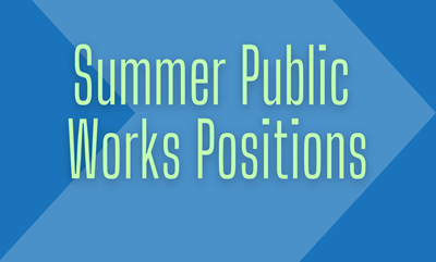 Summer Employment Opportunities