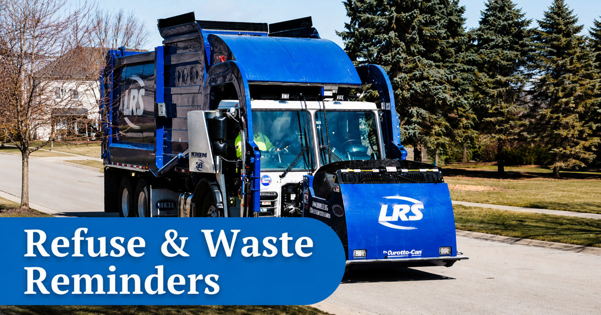 Featured image of FREE LRS Yard Waste and Refuse Collection