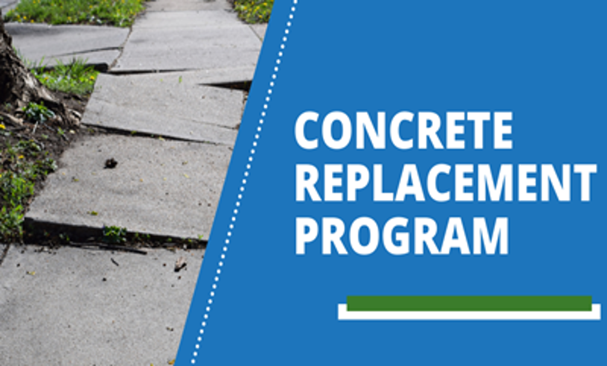 Featured image of 2026 Concrete Replacement Program