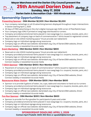 2026 Dash Sponsorships